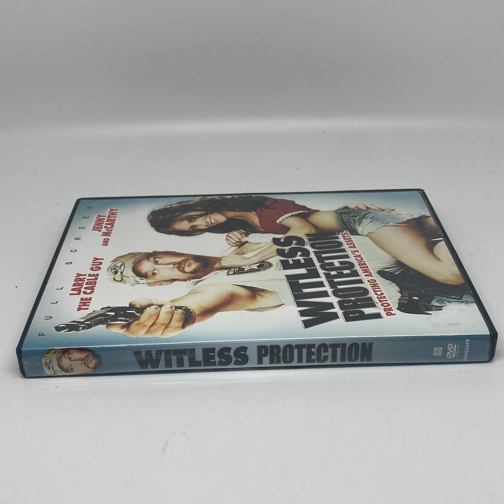 Lionsgate Witless Protection DVD Unisex OS Blue Good Larry the Cable Guy Comedy